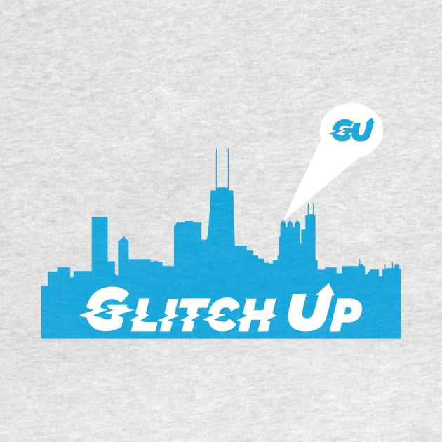 Chicago Skyline - Glitchup Signal by GlitchUp